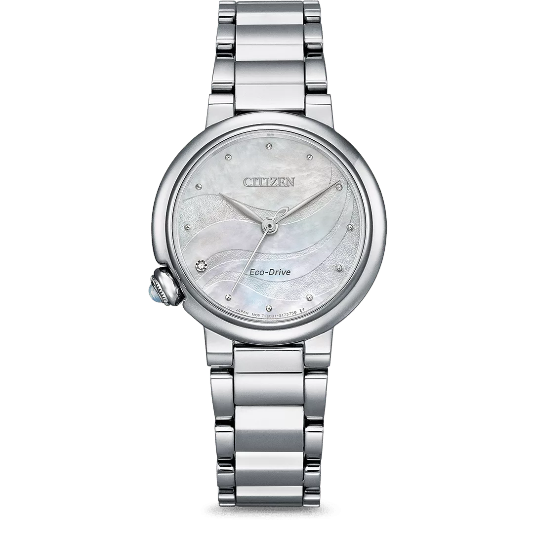 ساعت سیتیزن اکودرایو زنانه (Eco-Drive) EM0910-80D