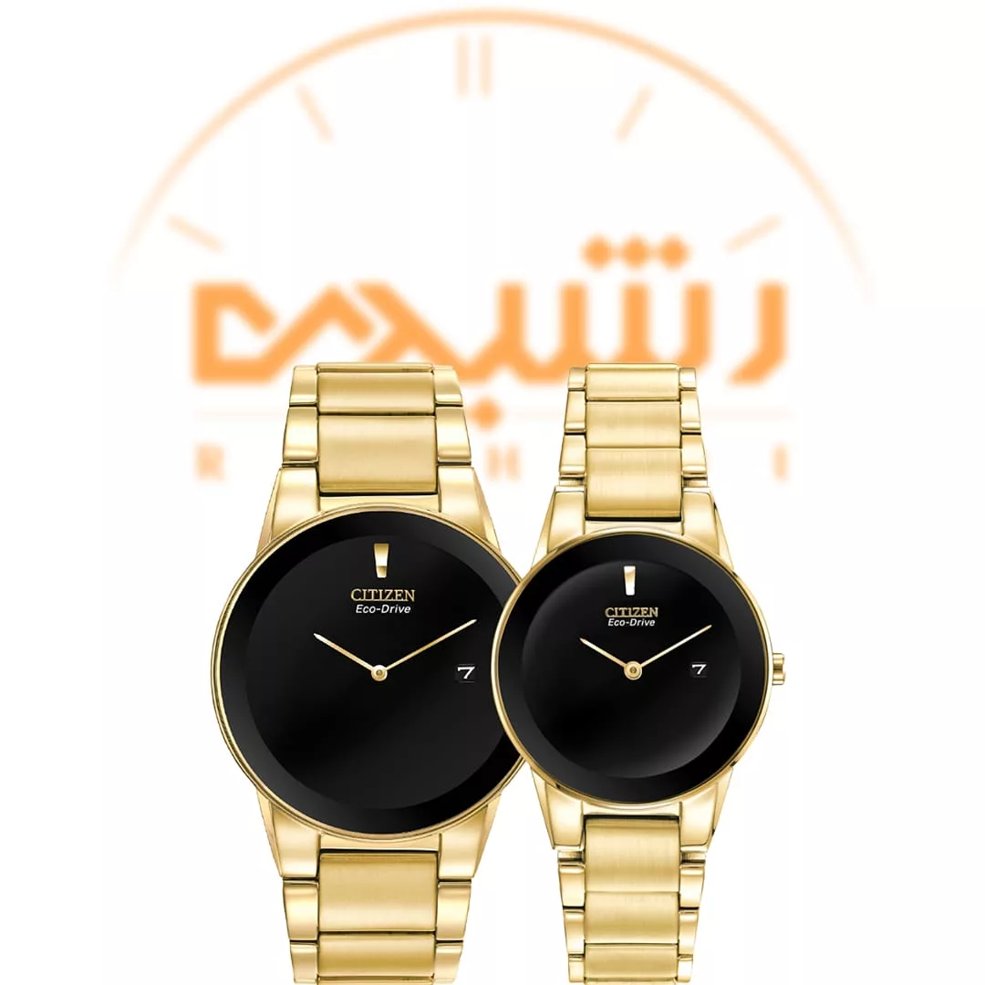 ست ساعت سیتیزن اکو درایو مدل AU1062-56E و GA1052-55E