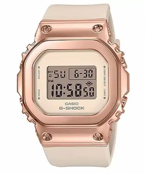 ساعت زنانه کاسیو (G-SHOCK) مدل GM-S5600PG-4