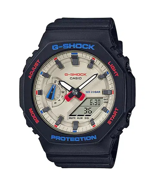 ساعت زنانه کاسیو (G-SHOCK) مدل CASIO-GMA-S2100WT-1ADR