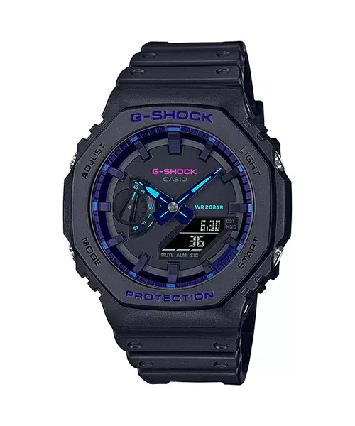 ساعت مردانه کاسیو (G-SHOCK) مدل CASIO-GA-2100VB-1ADR