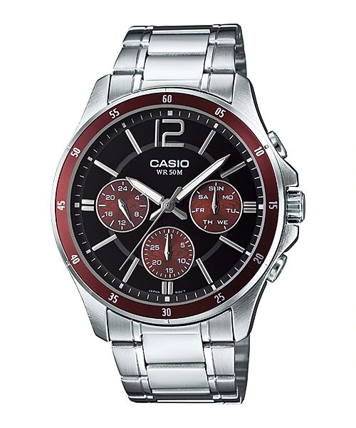 ساعت مچی مردانه CASIO مدل CASIO-MTP-1374D-5A