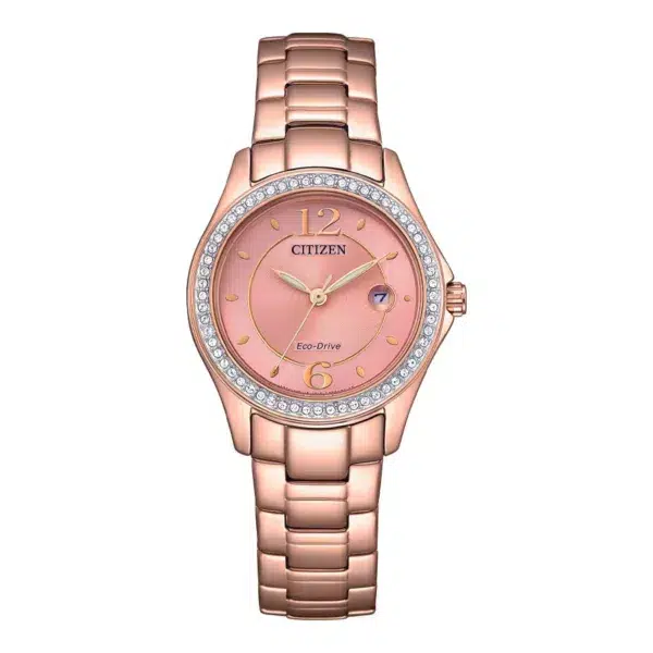 ساعت سیتیزن اکو درایو زنانه (ECO-DRIVE) FE1252-82X