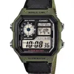 ساعت مچی مردانه کاسیو مدل CASIO-AE-1200WHB-3B