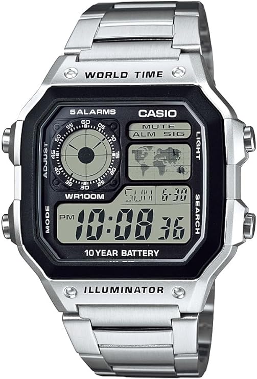 ساعت مچی مردانه کاسیو مدل CASIO-AE-1200WHD-1A