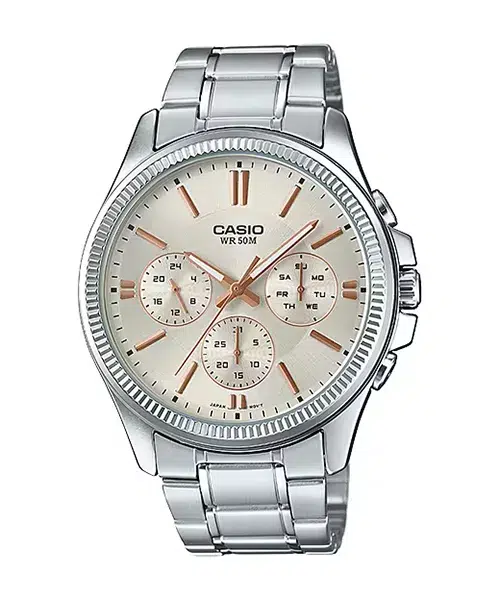 ساعت مچی مردانه کاسیو مدل CASIO-MTP-1375D-7A2