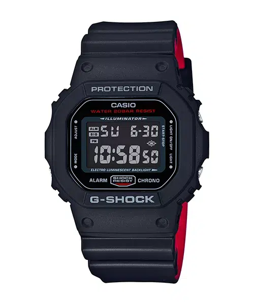 ساعت مچی مردانه G-SHOCK کاسیو مدل CASIO-DW-5600HR-1D