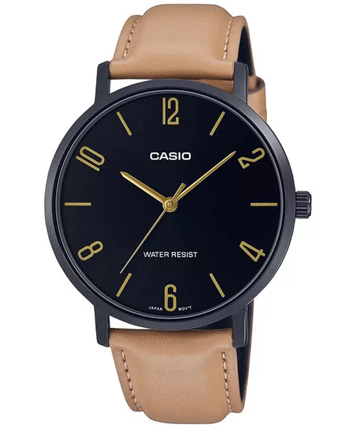 ساعت مچی مردانه کاسیو مدل CASIO-MTP-VT01BL-1BUDF