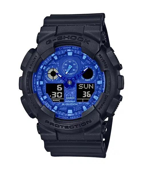 ساعت مچی مردانه G-SHOCK کاسیو مدل CASIO-GA-100BP-1ADR