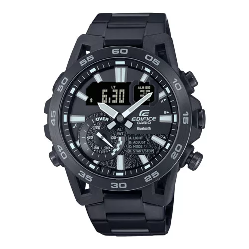 ساعت مچی مردانه EDIFICE کاسیو مدل CASIO-ECB-40BK-1ADF
