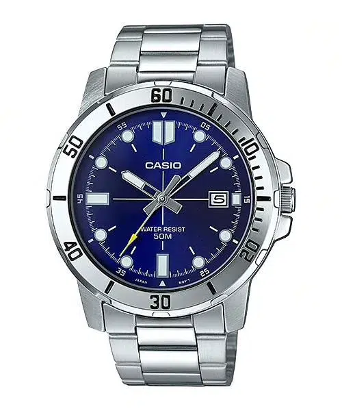 ساعت مچی مردانه کاسیو مدل CASIO MTP-VD01D-2E