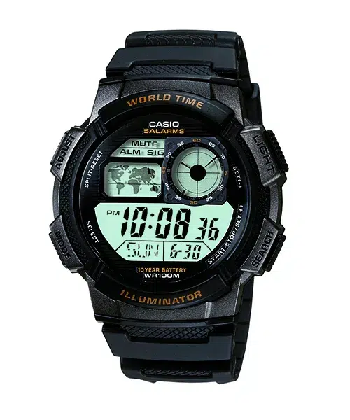 ساعت مچی مردانه کاسیو مدل CASIO-AE-1000W-1A
