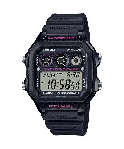 ساعت مچی مردانه کاسیو مدل CASIO-AE-1300WH-1A2