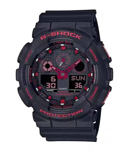 ساعت مچی مردانه G-SHOCK کاسیو مدل CASIO-GA-100BNR-1ADR