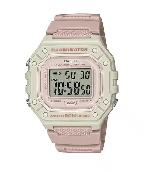 ساعت مچی کاسیو مدل CASIO -W-218HC-4A2VDF