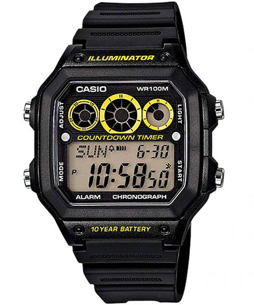 ساعت مچی مردانه کاسیو مدل CASIO-AE-1300WH-1A