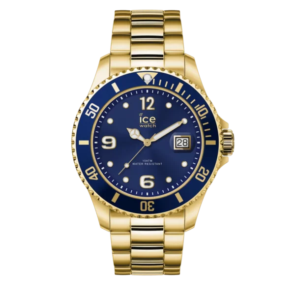 ساعت استیل آیس واچ 016762 ICE Steel gold blue