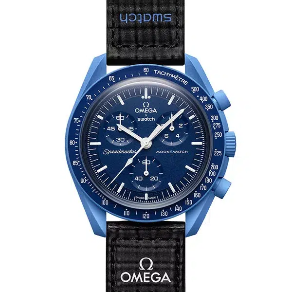 ساعت مچی امگا سواچ(Omega x Swatch) مدل MISSION TO NEPTUNE SO33N100